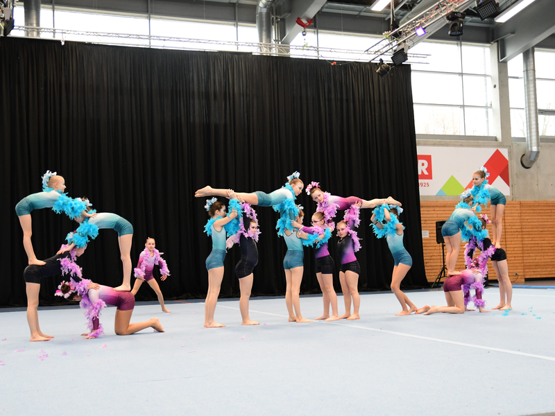 Akrobatik Sternhen; VfL Buchloe; | © Bernd Anich